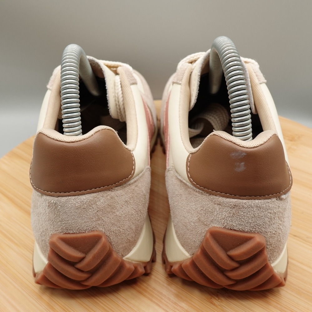 Somiliss Womens Necap Revela Suede/Leather Cream Pink Athletic Shoes US Size 7.5 - Picture 5 of 12